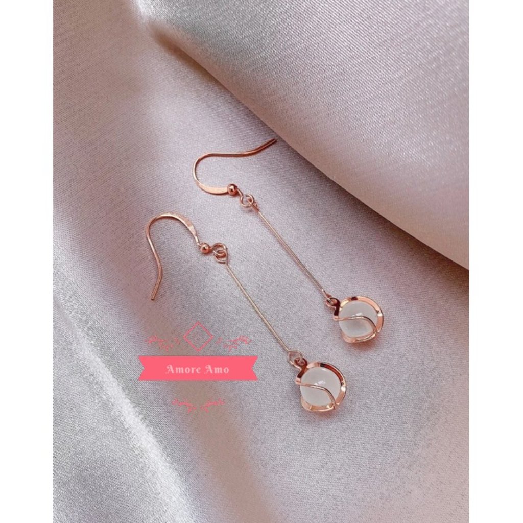 3 For $21 Valentine's Stone Dangle Earring